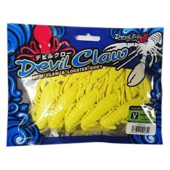 One Knock Devil Claw Chartreuse Lure 4-inch