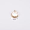 Stainless Steel Clear Glass Photo Locket Pendant for Jewelry Making Metal Memory Twist Screw Floating Picture Box Frame Charms