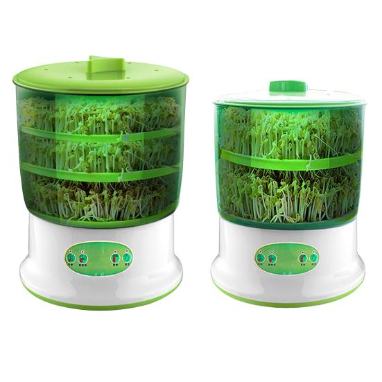 Automatic Intelligent Bean Growing Machine Large Capacity 2/3 Layers Easy To Use Home Smart Bean Sprout Machine