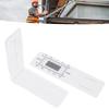 2/4Pcs Crack Monitor Plastic Easy to-Use Grids Concrete Crack Monitorings Record Standard Crack Monitors