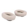 2 Pcs Ear Pads for WH1000XM3 Protein Leather Memory Foam Headset Replacement Ear Cushions Grey