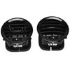 Set of 10 Black Plastic Air Conditioning Vents for Opel Vauxhall