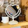 Kosmetické zrcátko Funkční Odolný Typ psacího stolu Starožitný Vintage Zrcadlo na make-up v evropském stylu Desktop Makeup Mirror for Makeup