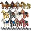 Medieval Zoo Building Blocks Character Accessories Mounts Animals Deer Elephants Camels Wolves Warhorses Bricks Toy Gifts K080
