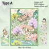 DIY Landscape Stickers 3D Visual Stacking Sticker Cartoon Miniature Scene 3D Stickers