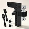 Adjustable Trailer Hitch Ball Mount Strong Secure