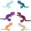 Creative 3D Printing of Tyrannosaurus Rex Ornaments Deformed Skeleton Toys Gear Balls Stress Reducing Crafts Home Car Decoration Gifts