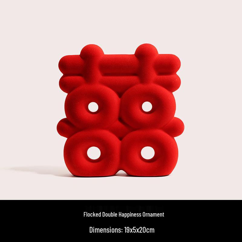 Elegant Chinese New Year Fu Character Ornament for Living Room and Entrance Décor - Ideal Housewarming or New Home Gift