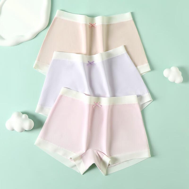 Fenteng Women's 80S Cotton Antibacterial Boxer Briefs 3-Pack