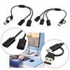 USB Type C Port To 2/3 USB2.0 Splitter Simultaneous Charging And 480Mbps Data Sync For Electronics