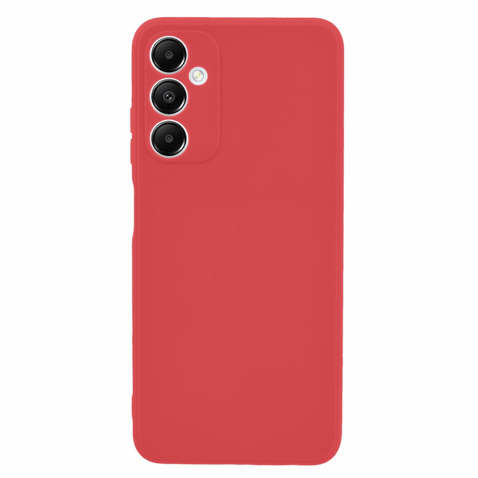 

Чохол для Samsung Galaxy A05s 4G Точний виріз для об єктива М яка TPU накладка для телефону Red