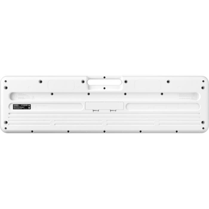Casio clavier ct-s200we - 61 touches - blanc