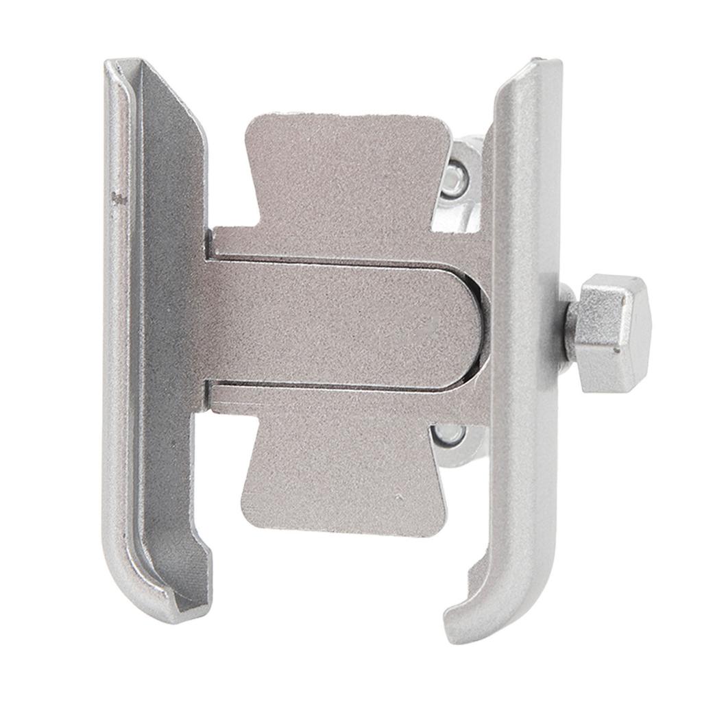 Bike Phone Bracket Handlebar Metal Phone Clamp 360 Degrees Rotation Cushion Padding Anti Shake