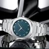 BestWin Top Brand Men Octagonal Quartz Watch Embossed Dial Full Steel Fashion Business Casual Style Male Dress Watch Daily Wear