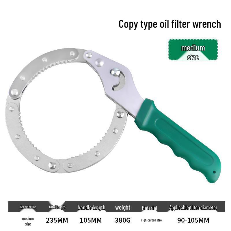 Universal Chain Belt Oil Filter Removal Tool