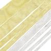 DIY 5 Rolls Satin Ribbon Glitter Gold Silver Gift Packaging Ribbon Organza Ribbon Craft Supplies