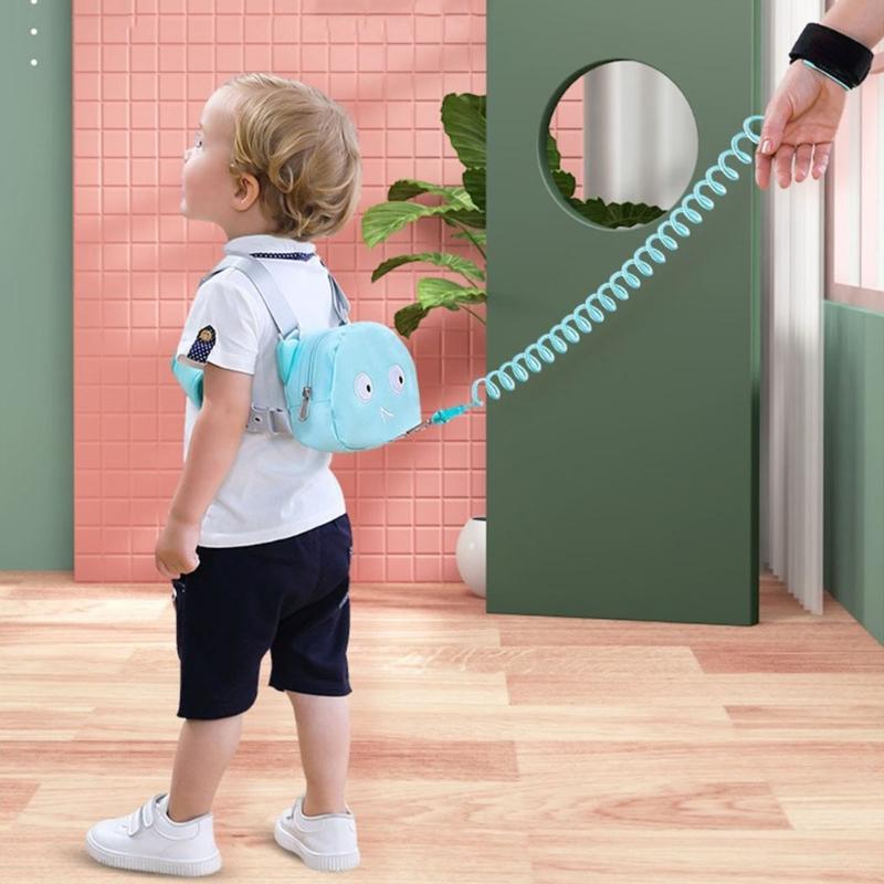 Baby Anti-Verlust-Band Kind Anti-Verlust Cartoon Rucksack Kinder Lauflernhilfe Assistentengurt Haltegurt für Junge Mädchen