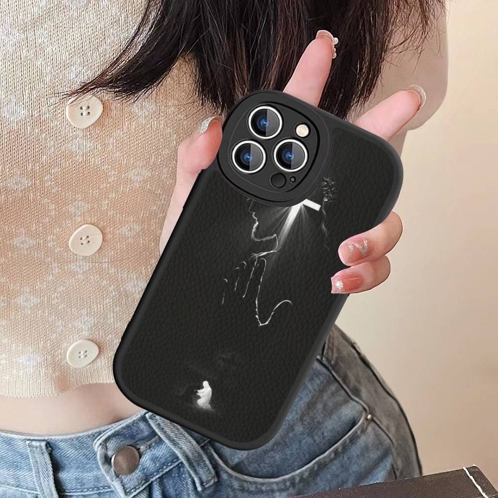 Son Of God Jesus PU Leather Phone Case For IPhone 16 15 14 13 12 11 Pro Max Plus Back Fundas