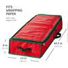 Christmas Wrapping Paper Storage Bag Large Capacity Waterproof Gift Wrap Paper Organizer Multi-purpose Home Underbed Storage Box