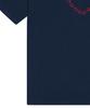 GRAVER [Unisex] Heart Drawing Smile Short Sleeve T-Shirt_Navy