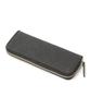 Sot Pueblo Leather Round Zipper Pen Case Pen Holder Genuine Leather Aging (Sotto) [Official Brand] Men's Women's So-z-0136 (Black)