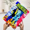 Unbesiegbar Comic-Cover-Kunst Blechschild Poster Personalisierte Wandkunst Retro Vintage Metallschilder für Man Cave Raumdekoration