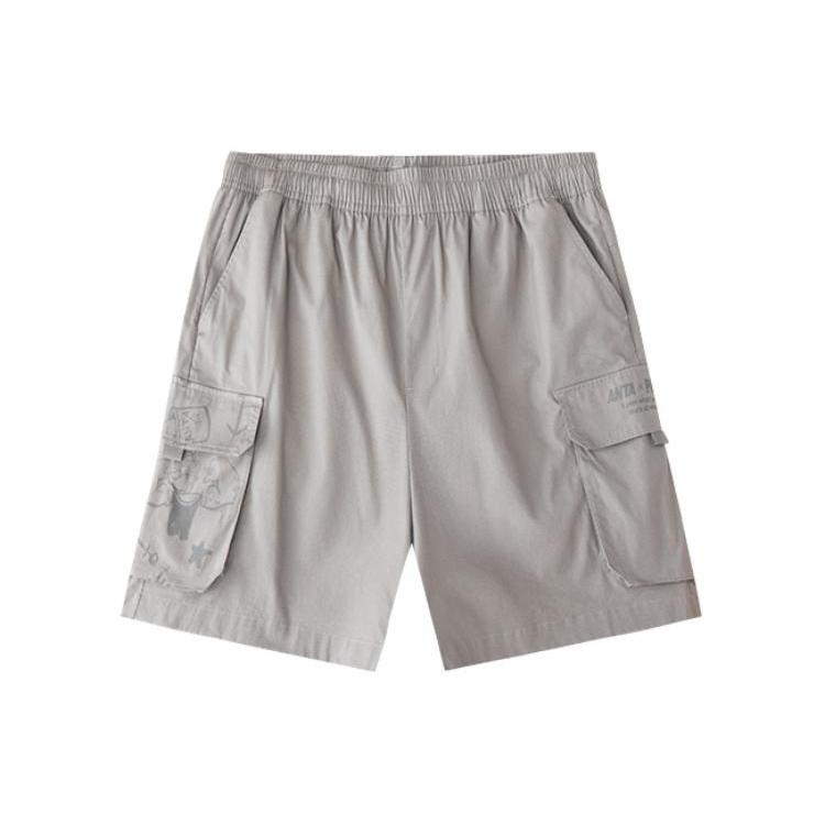 Anta x POPEYE Casual Shorts Men s Cool Gray Green 152428519-1 2XL