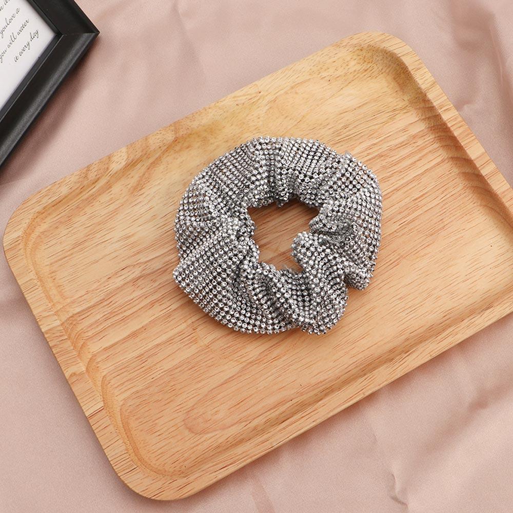 Rhinestone Women Hair Accessories Korean Style Scrunchies Hair Ropes Hair Ties Women Hair Bands