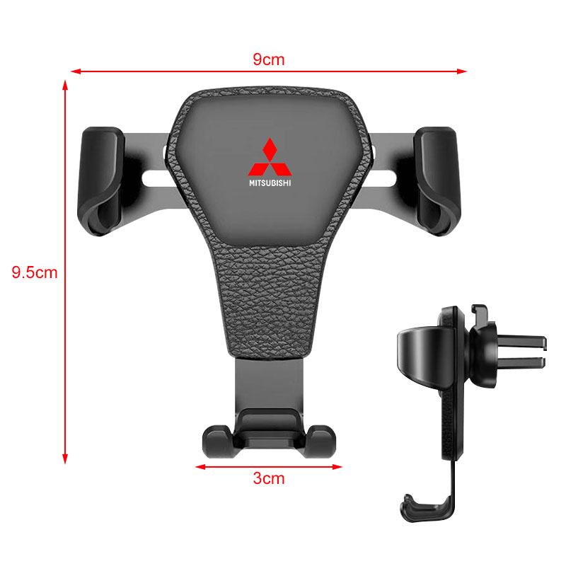 Neue Auto-spezifische Autohalterung GPS-Telefon Lüftungsklemme Installation für Mitsubishi ASX Lancer L200 Pajero Sport Attrage Mirage Eclipse