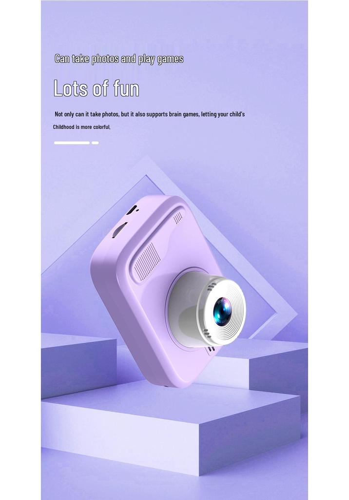 Mini Children's Dual-Lens HD Digital Camera - Perfect Gift for Kids