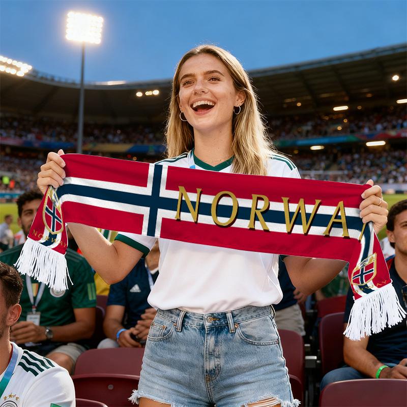 2026 World Cup Flag Scarfs 15x140cm Fan Scarf World Cup Scarf Sports Holiday Decoration
