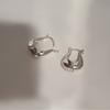 My Omelet Tulip Silver One-Touch Earrings