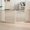 Vidaxl Foldable Safety Gate for Dog, 2 Panels, 160 Cm