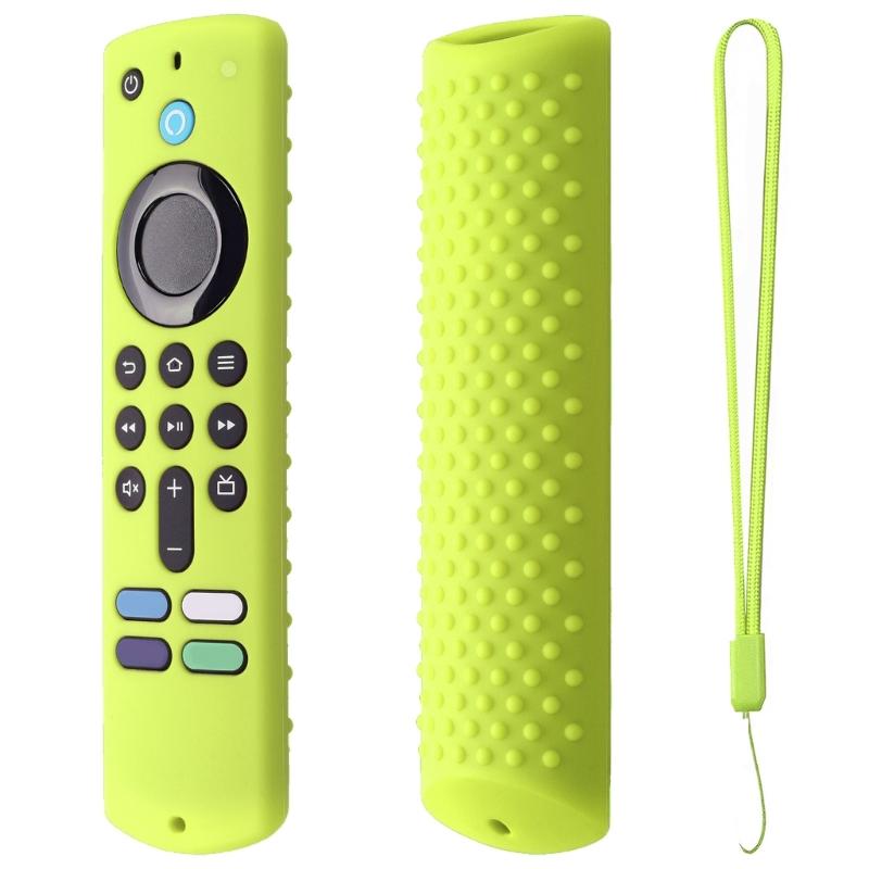 Custodia in Silicone per Telecomandi Fire TVStick 4K 2023 Cover Protettiva Scatola Antiscivolo Borsa Manicotto Antipolvere