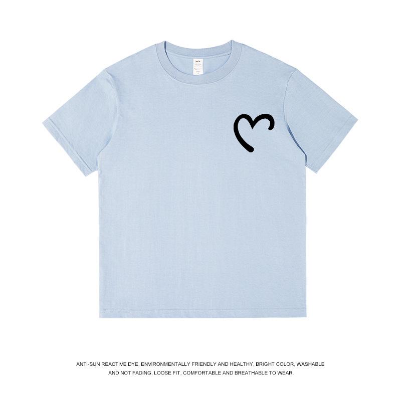 Футболка Summer Simplicity из хлопка с круглым вырезом и коротким рукавом — фото 10