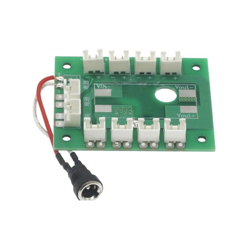 5,5x2,1mm auf XH2,54 Erweiterbares Stromverteilerboard Mit Parallelschaltungsdesign Für Elektronikprojekte