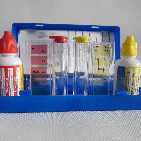 2-in-1 Pool Water Test Kit: Measures pH & Chlorine Levels