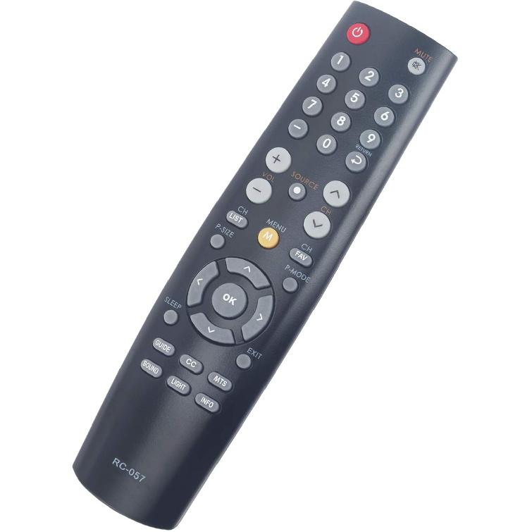 RC-057 Replacement Remote Control Fit for Coby TFT LCD Widescreen TV TFTV3227 TFTV1925 TFTV4025 TFTV2225 TFTV2425 TFTV1525 TFTV4028 LEDTV3226