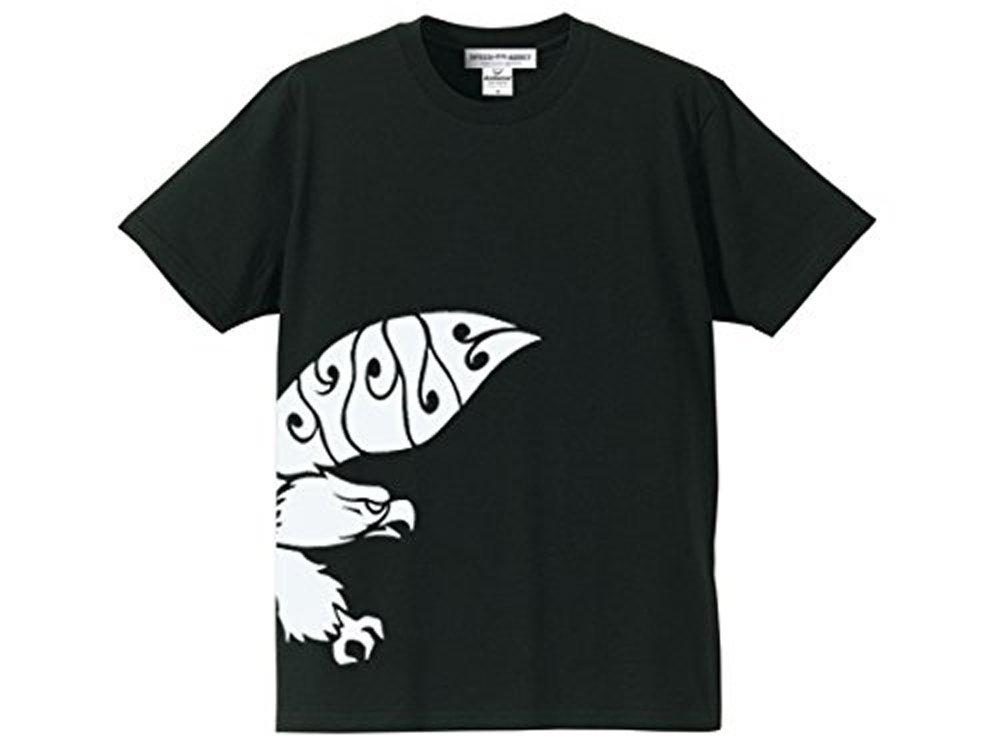

[SPEED ADDICT] EAGLE MOTORCYCLE T-shirt, S/S BLACK, Size L