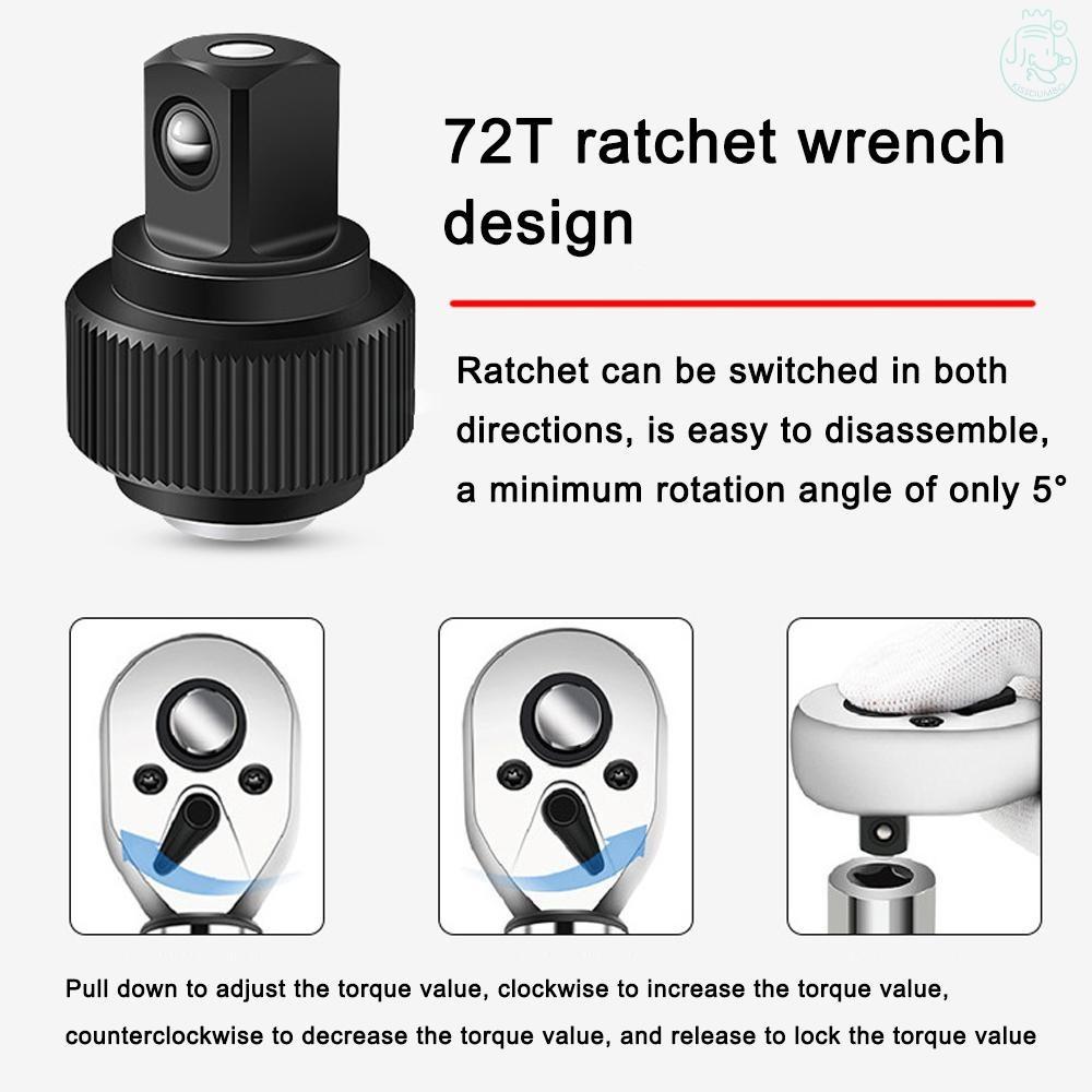 Quick-release Torque Wrench High Precise Torque Preset Wrenches 2-24N.m Torque Adjustable 1/4inch Ratchet Wrench Bike Car Bicycle Repairing Tool