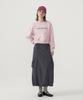 Covernat Woman String Cargo Skirt Charcoal