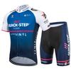 Set Tricou și Pantaloni Scurți cu Bretele pentru Ciclism Bărbați Uscare Rapidă Respirabil Echipament Bicicletă de Șosea Călărește