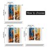 Filtering Curtains Excluding Rods Non Movable Without Batteries Colorful Horse Use Bedrooms Living Rooms Set Of 2 Made Polyester Area Decor
