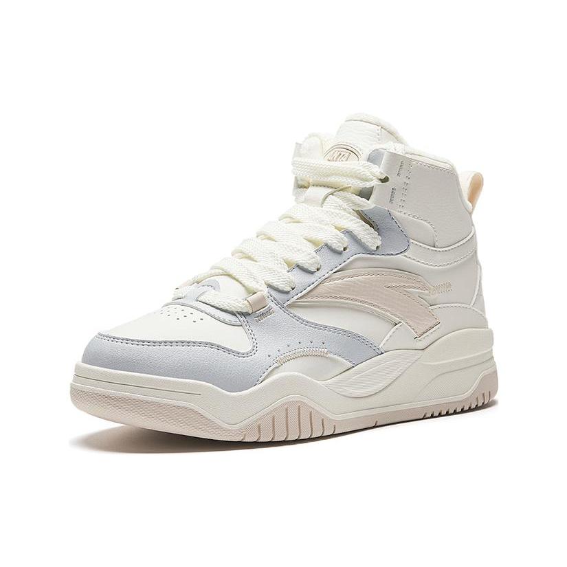 Anta Wave Shoe Slip Resistant Abrasion Resistant Slip Resistant Abrasion Resistant High top Skateboard Shoes Women's 922348903-1