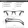 Men Reading Glasses Half-Frame Ultrlight Presbyopia Glasses  Women Eyewear +0.75 To +4.0 Unisex Reading Glasses