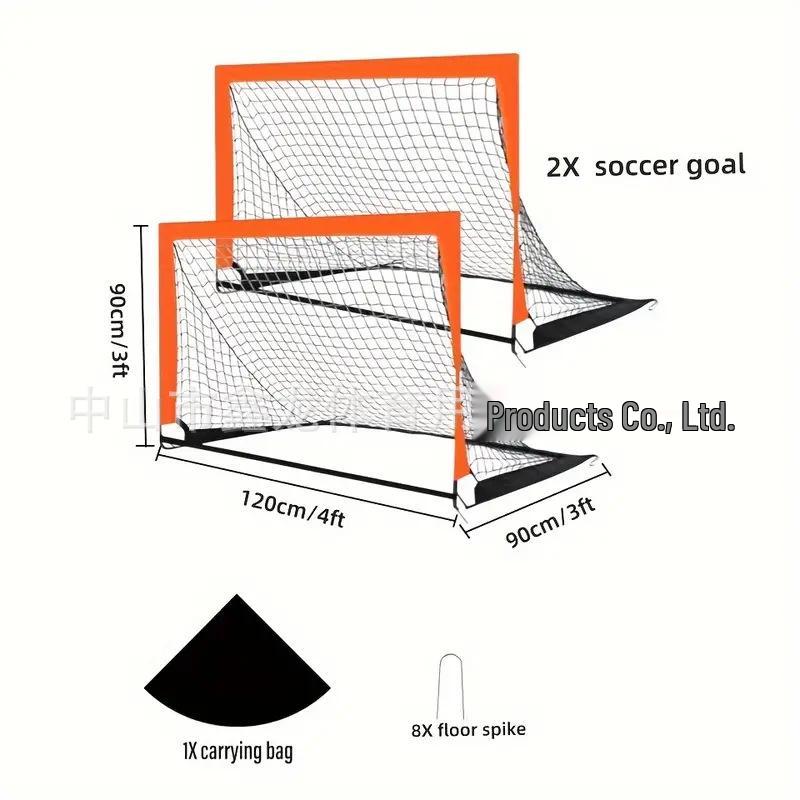 Faltbares Tragbares Fußballtor für Kinder – Indoor/Outdoor Sportnetz
