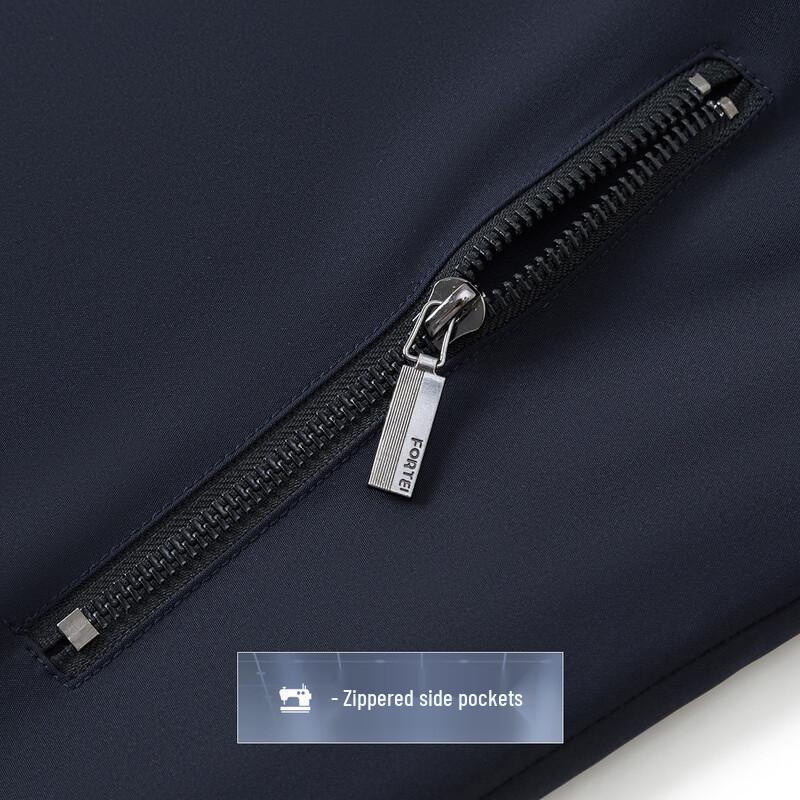 FORTEI Men's Windproof Warm Baseball Collar Jacket