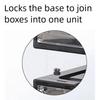 New Transparent Basketball Shoe Box Acrylic Dust-proof Storage Box with Suction Anti-oxidation Shoe Cabinet Household Dormitory