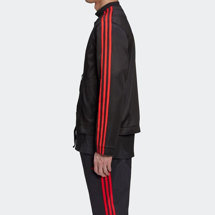 Adidas Originals Japanese Kimono-Inspired Track Jacket Men Outerwear Black FU4178