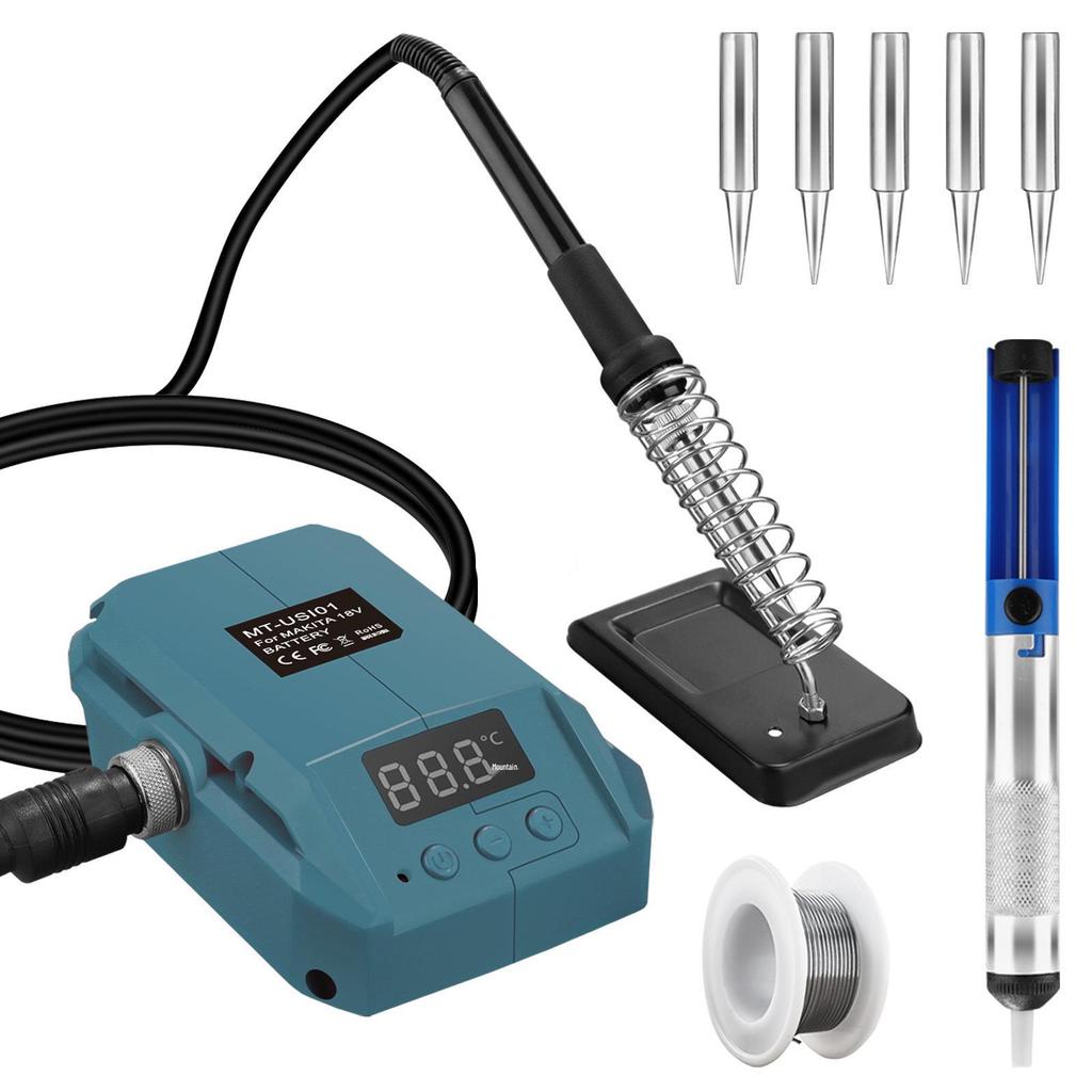 New Style Portable Lithium Battery Soldering Iron with Multiple Interfaces